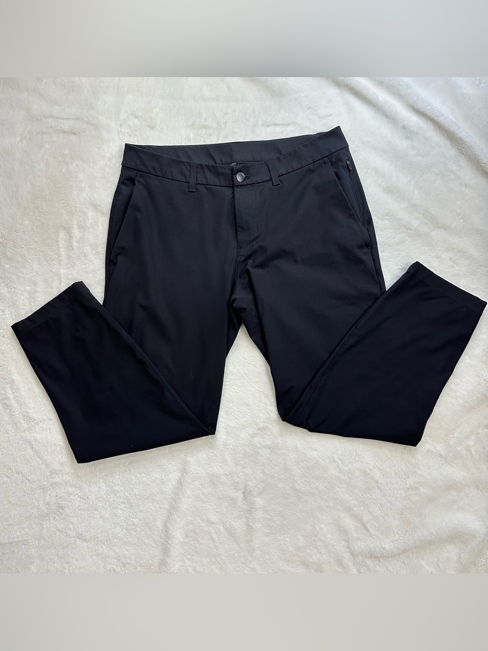 Lululemon ABC Slim-Fit Trouser 28" Warpstreme (Size 31) - Black